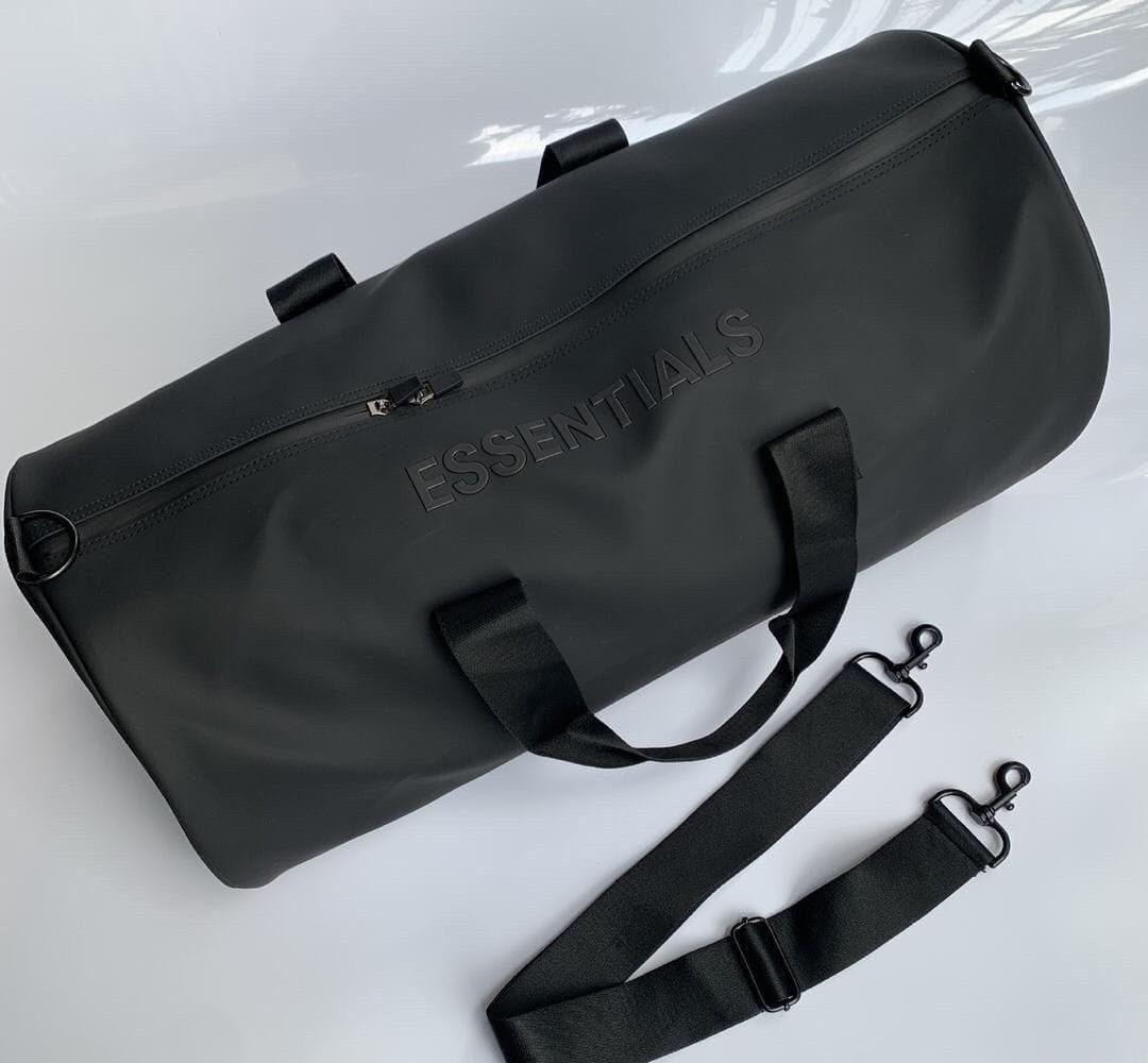 Essentials Black Duffel Bag — view 1