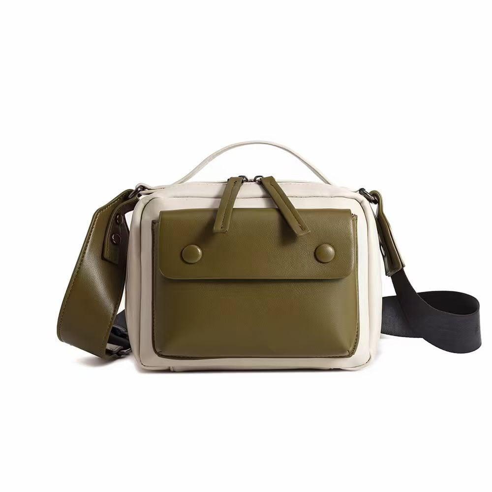 Olive & Cream Crossbody Bag — view 1