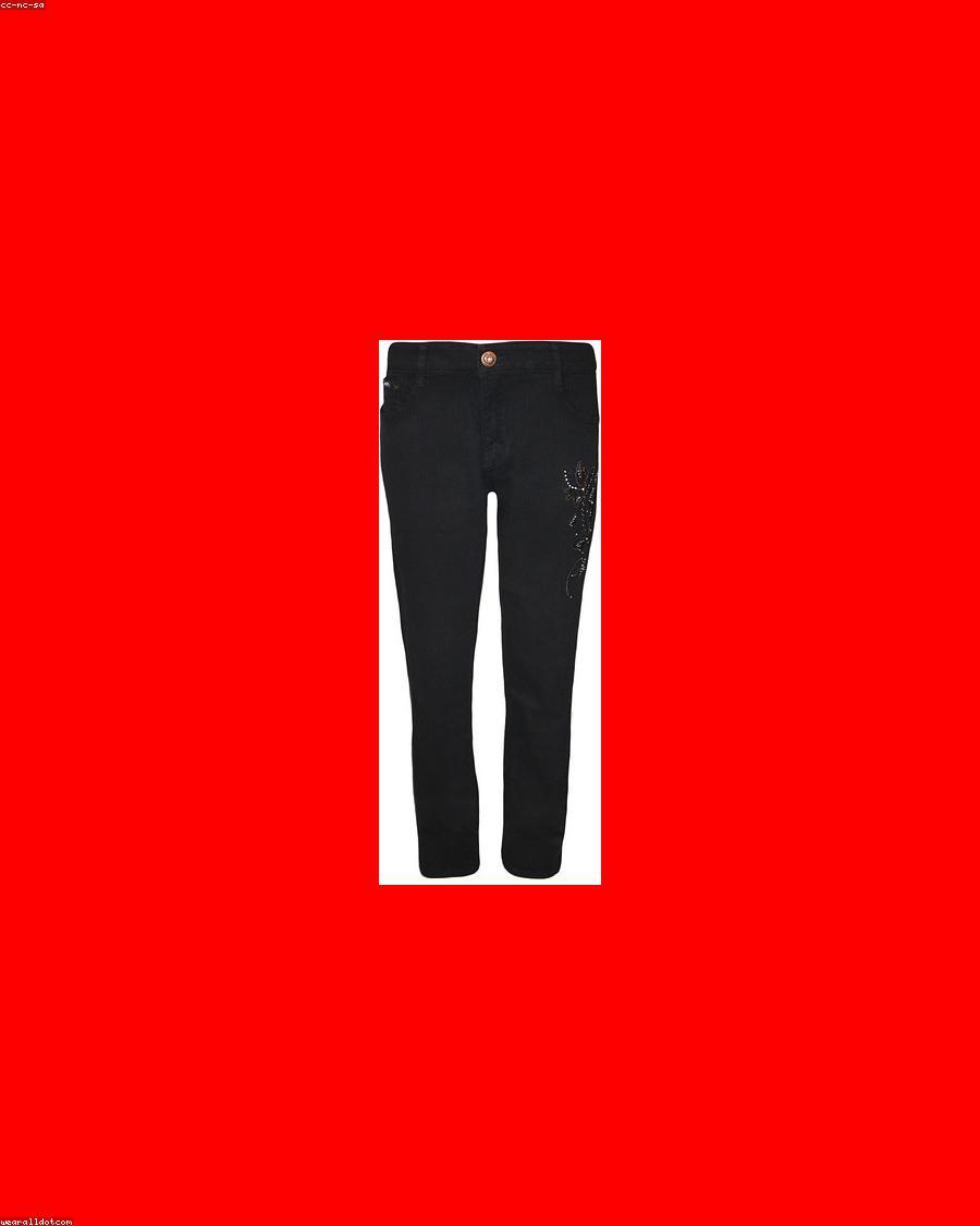 Tapered Cotton Trouser — front view